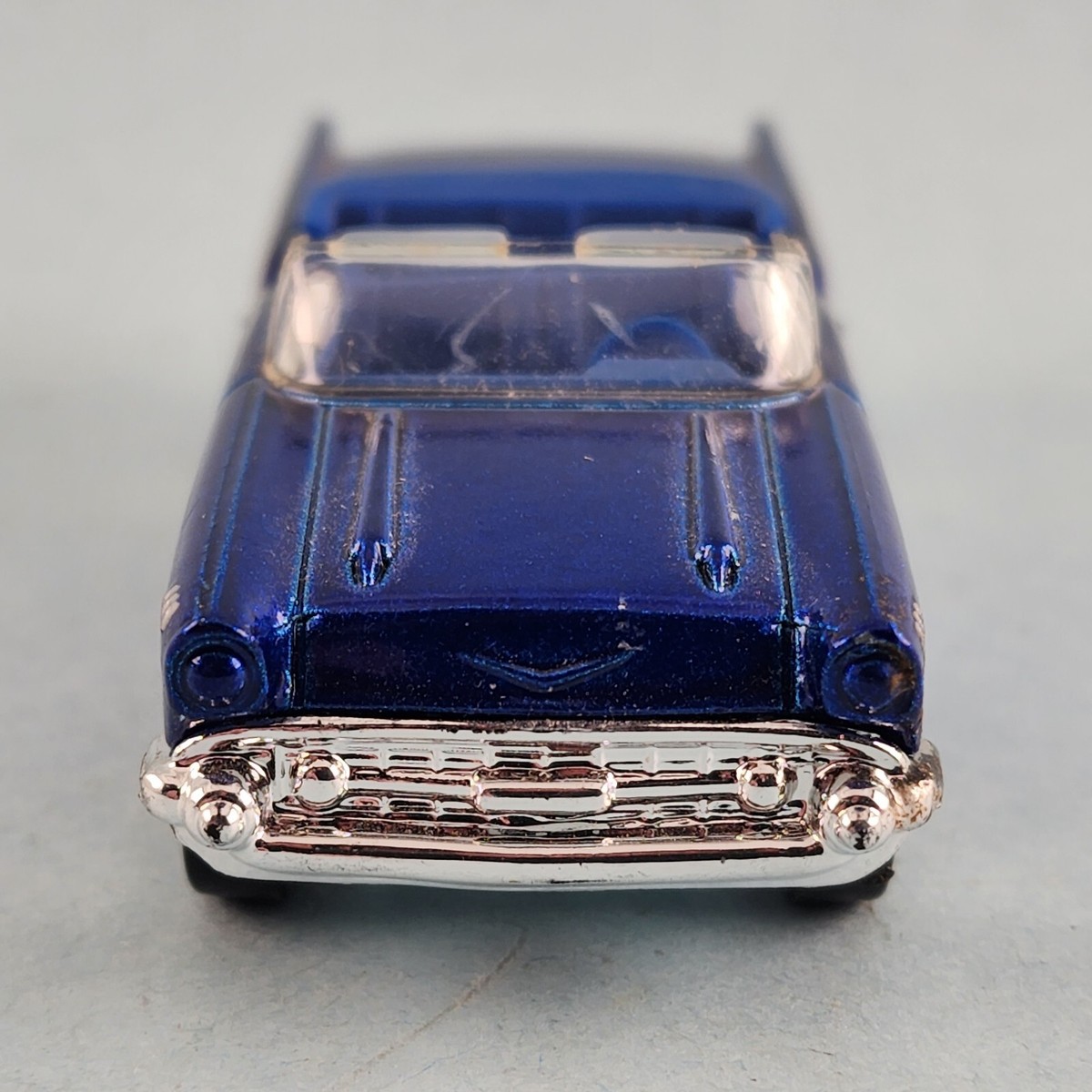 ミニカー MATCHBOX Chevrolet Bel Air Convertible 1997 Mattel * Matchbox 1957 Blue Chevrolet Convertible Bel