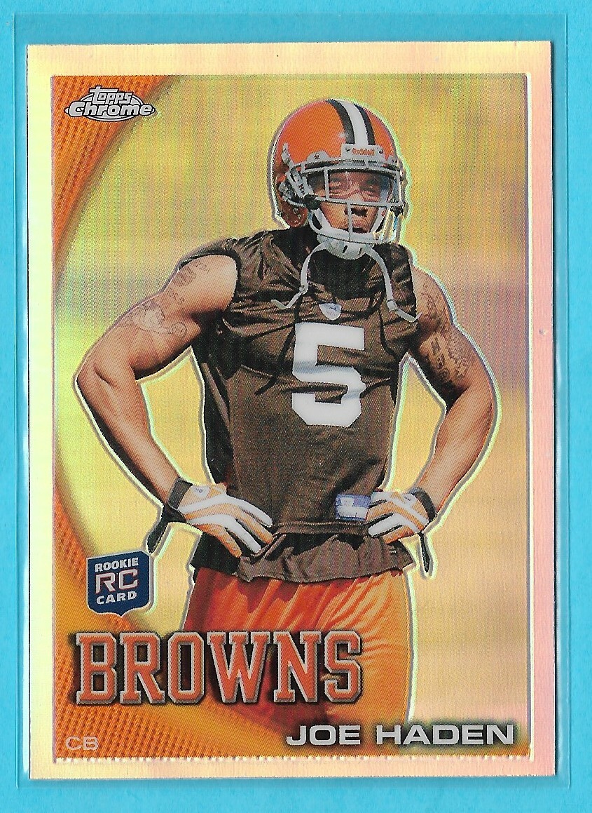 Joe Haden 2010 Topps Chrome ROOKIE REFRACTOR #C86