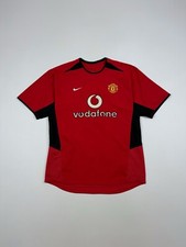 2002-04 Vintage Nike Manchester United #11 Ryan Giggs Football Soccer Jersey