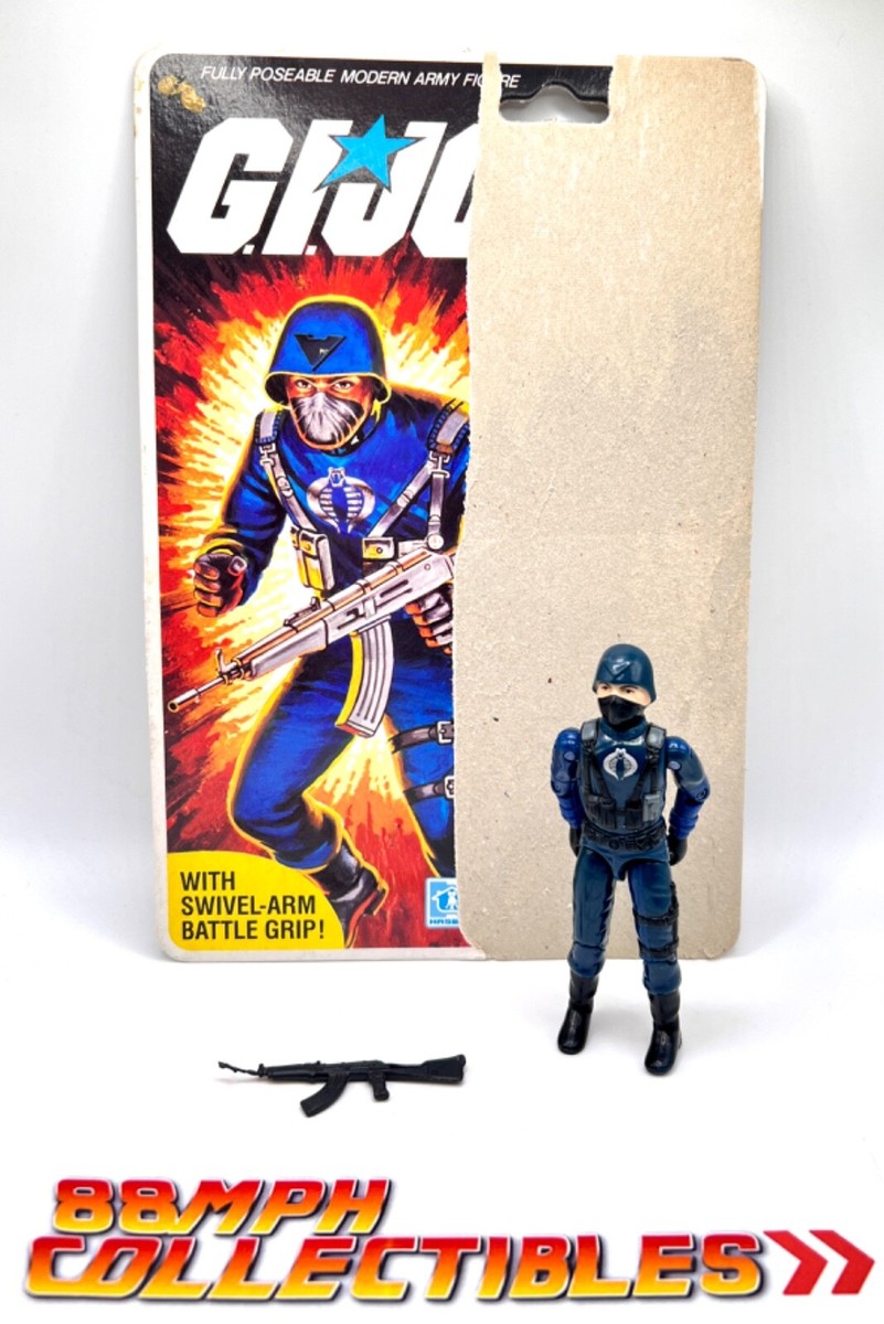 1983 GI Joe Cobra Officer v1.5 THE ENEMY w/Whole Cardback FILE