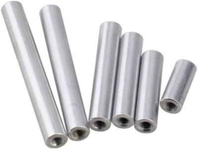 22MM OD BZP STAHL METALL BUCHSE DISTANZHÜLSE DISTANZROHR ABSTANDSROHRERHÖHUNG
