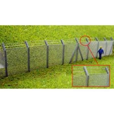 Ancorton Models OOF8 / 95722  SECURITY FENCING with Barbed Wire kit OO gauge