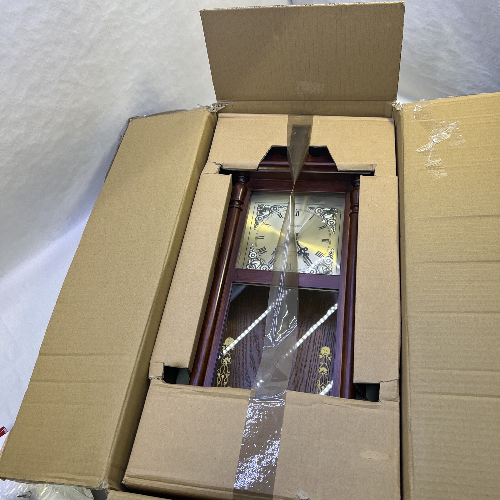 PENDULUM WALL CLOCK EMPEROR QUARTZ WESTMINSTER CHIME eBay