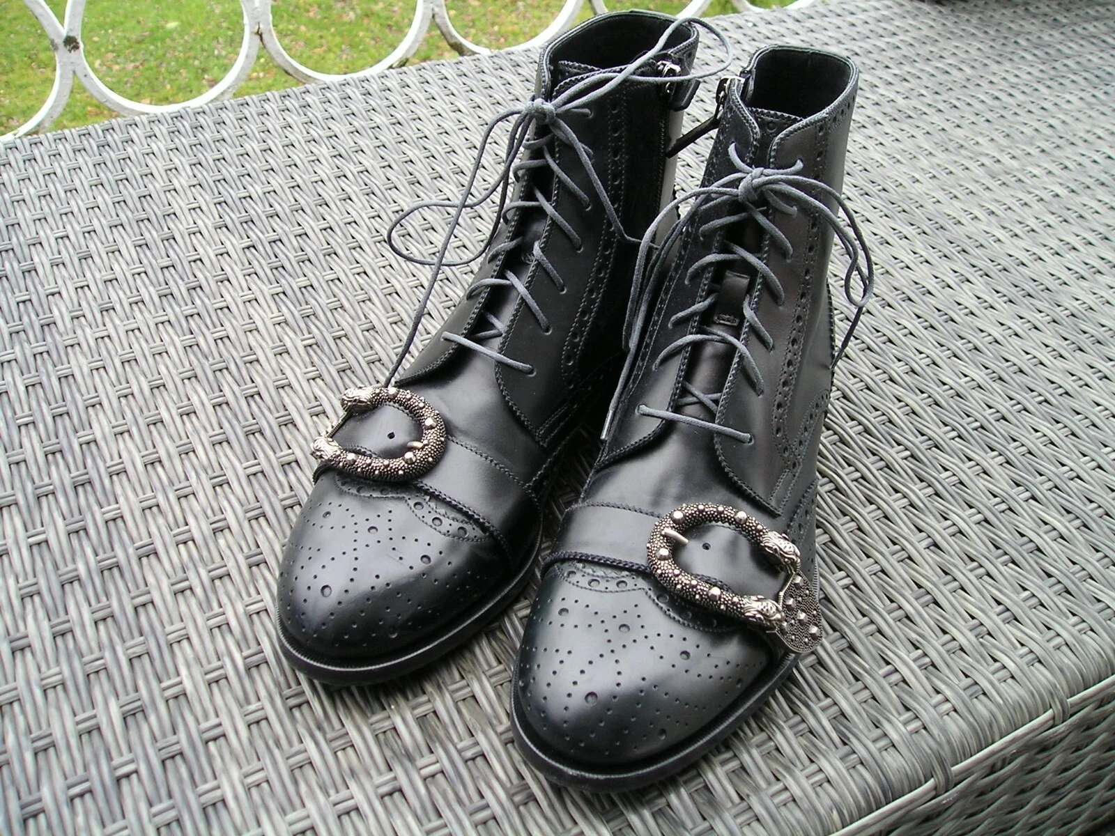 Bottines sensationnelles GUCCI pointure 41,5 (Royaume Uni 7,5) prix de détail suggéré par le fabricant 1 , chaussures neuves