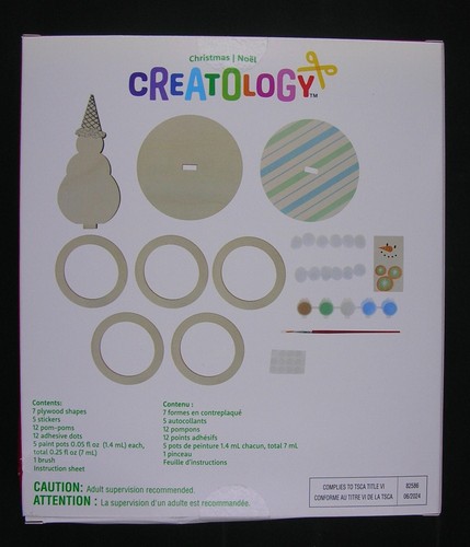 Creatology Pupazzo di Neve Anello Toss Kit Età 6+ Nuovo con scatola - Foto 3 di 4