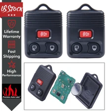 2X Keyless Entry Car Remote Control Key Fob Transmitter Alarm For Ford F150 F250