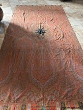 TISSU ANCIEN CACHEMIRE