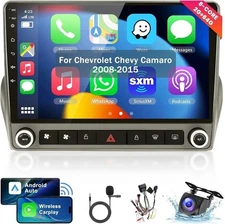 8Core 2G+64G Car Stereo for Chevrolet Chevy Camaro 2008-2015 Wireless CarPlay