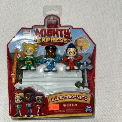 Netflix Mighty Express Figure Pack Liza Max Nico Stop Gate NIP