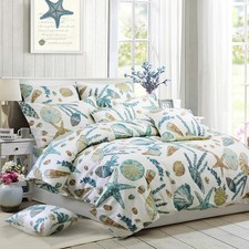 Duvet Cover Set Twin XL Beach Themed Bedding Sets 100 Cotton Super Soft Coas...