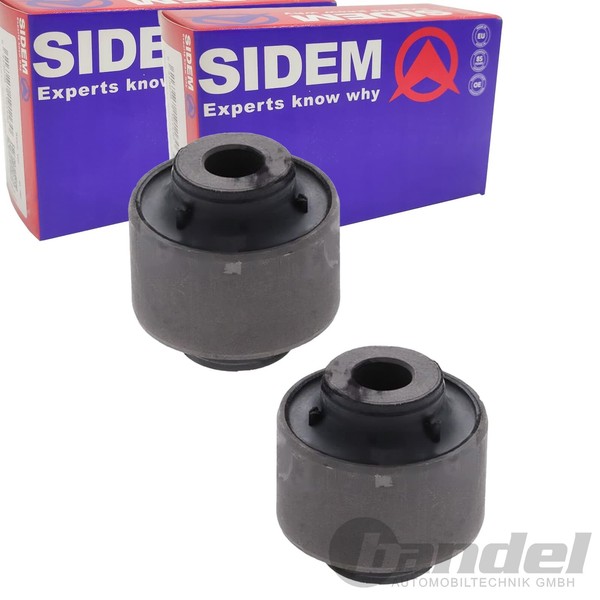 2X Sidem Querlenkerlager Buchsen Vorderachse Passend FüR Nissan Micra Note Links-image