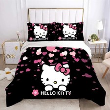 kids bedding cartoon duvet cover for girls cute bedding sets Lightweight Queen