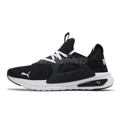 Puma Softride Enzo Evo Black White Men Unisex Road Running Shoes