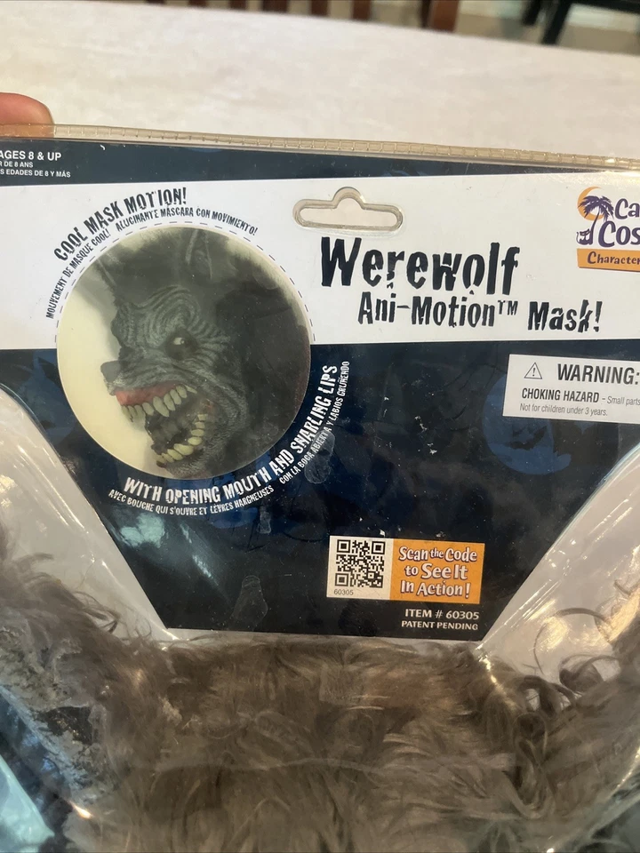 60305 Werewolf Ani-Motion Mask California Costumes Adults One Size - Image 2 of 4