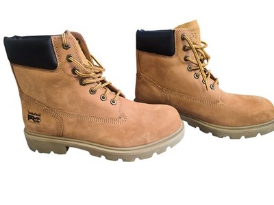 Timberland PRO Sawhorse 6 Composite Safety Toe Boots Men s Size 9.5 wide Wheat