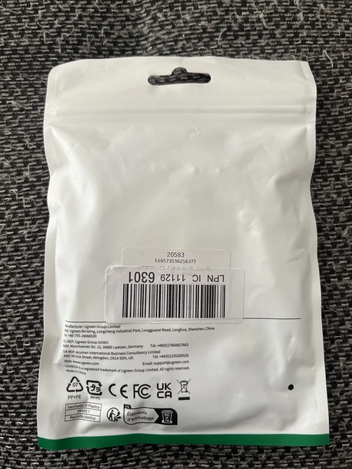 UGREEN USB C to USB C Cable 100W USB C Fast Charger Cable - Image 3 of 3