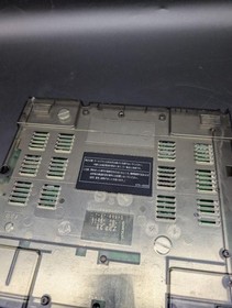 Sega Saturn Skeleton Clear Black  HST-0021 Console Limited Color Tested s1486M