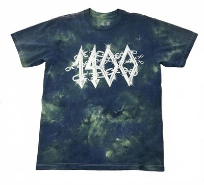 Trippie Redd 1400 Blue Tie-Dye Graphic T-Shirt Large NWOT