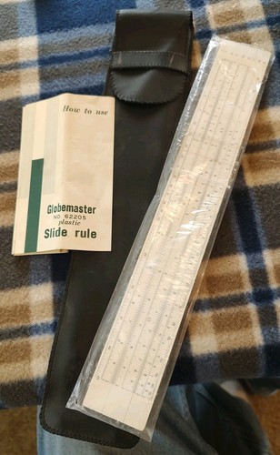 Globemaster Slide Rule #62205 With Case And Instructions