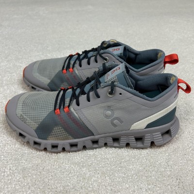 ON Cloud X Shift Mens Size 9  Gray Orange Athletic Running Shoes Sneakers On Cloud X Shift Shoes Womens Size 7 Gray Orange Running  main image 4