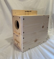 Big Backyard Squirrel House/Nesting Box Ready To Mount On Tree/Post Screws Inclu