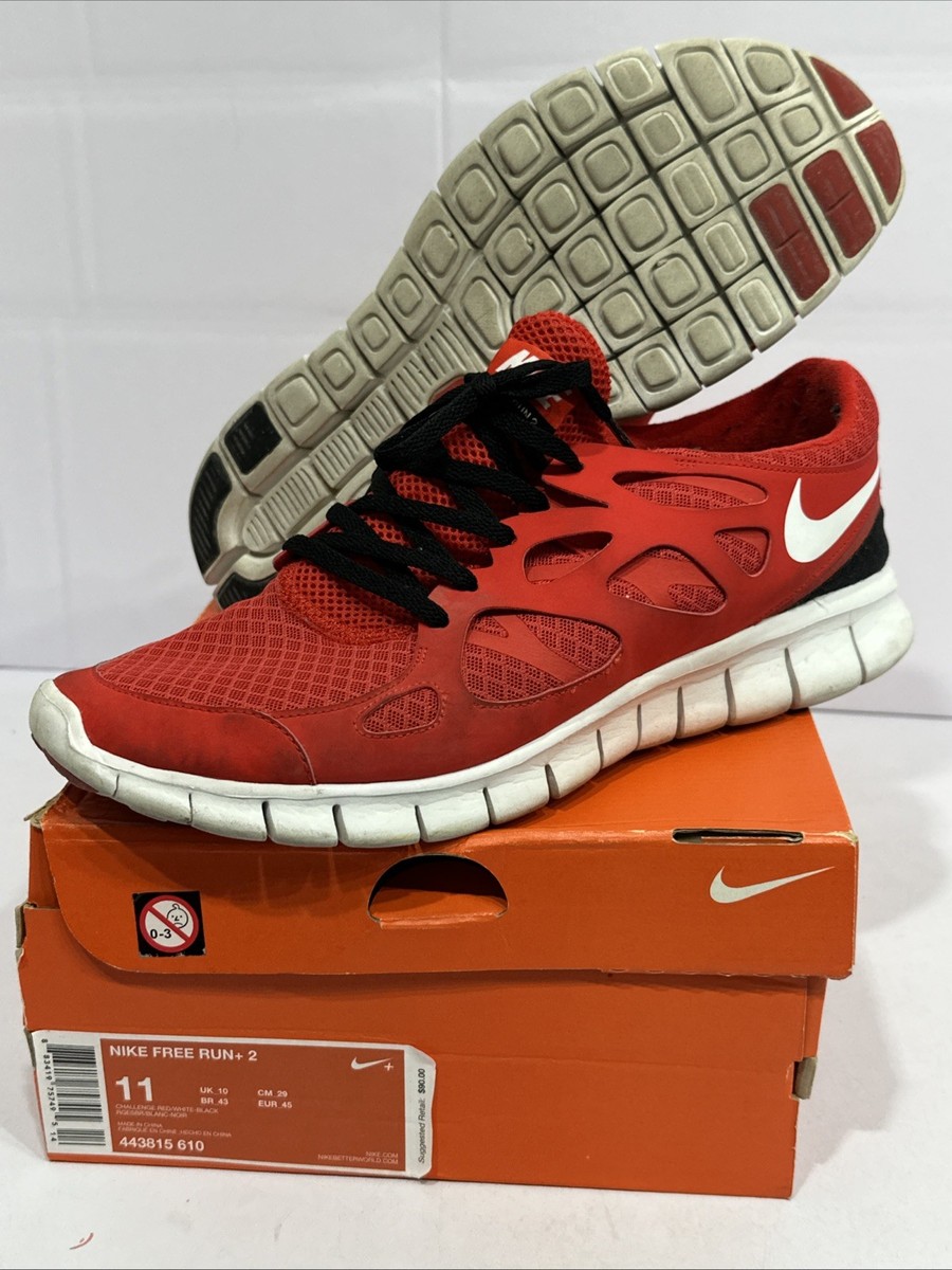 Nike 2011 Free Run +2 Size US 11 443815 610 | eBay