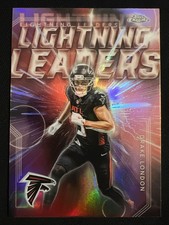 2025 Topps Chrome Lightning Leaders Drake London #LL-14 CASE HIT SSP Falcons