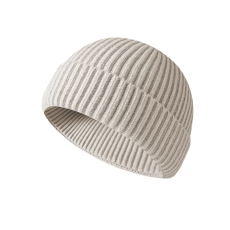 Winter Knittted Cap Solid Color Hip Hop Cap Unisex Skullies & Beanies