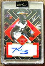 2022 Wild Card Mania #AMA-SQ66 Kingsley Enagbare /1 Autograph SSP RC Packers 1/1