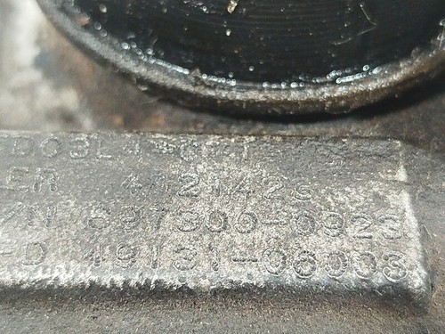 8973000923 turbolader at OPEL ASTRA H BER. COSMO 2007 466823