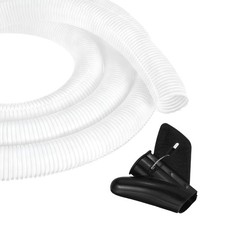 1 1/2 Inch 10ft Split Wire Loom Tubing Flexible Cord Protectors White