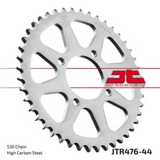 Sprocket 44 Tooth Pitch 530 Type JTR476 for Kawasaki KH 400 / Z 250 400 440 500