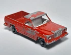 Vintage Matchbox Lesney 1-75 #71 Jeep Gladiator; Rough Paint But Complete