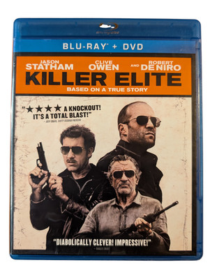 Killer Elite (Blu-ray + DVD, 2011) Jason Statham, Clive Owen & Robert De Niro