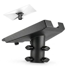 Starlink Gen 3 Pipe Adapter with Adhesive Anti-Slip Rubber Pads - Heavy Black