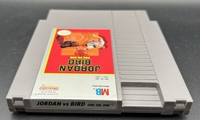 Nintendo NES Jordan vs Bird: One-on-One 1989 Cartridge And Manual Tested Working