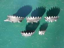 Cendrier gigogne vintage 5 herissons design Walter Bosse