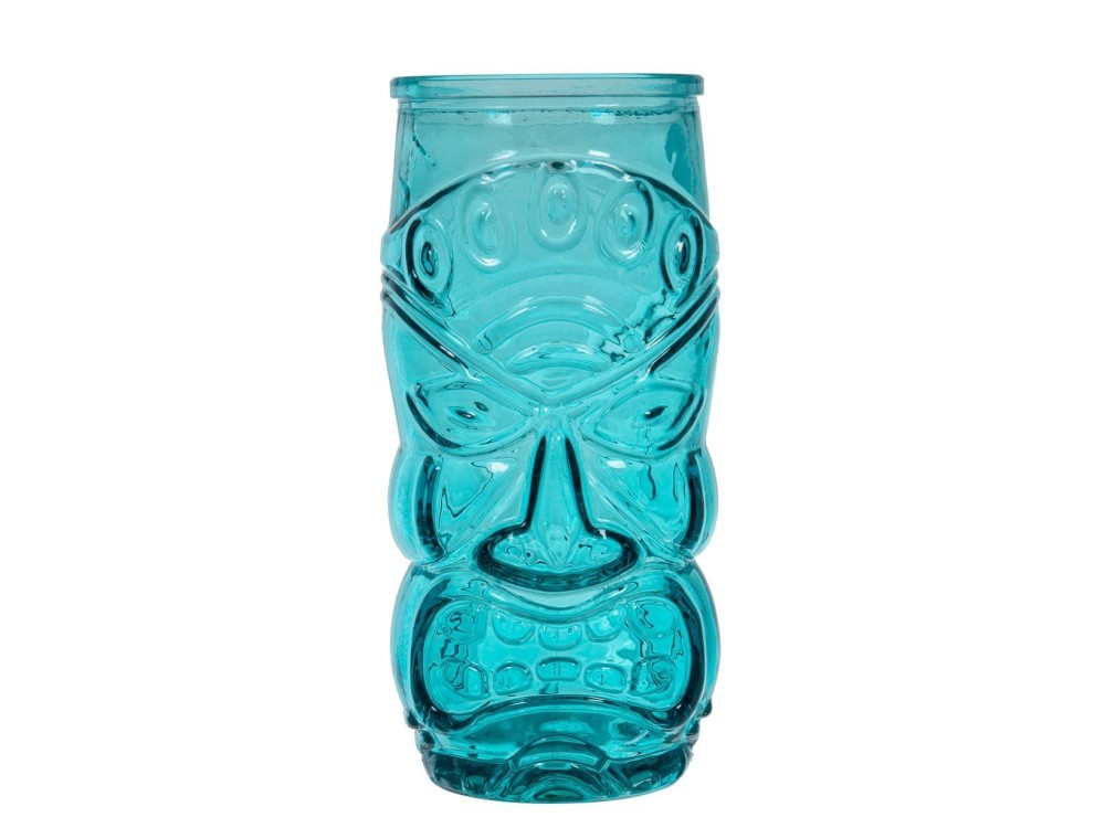 6 Blue Glass Totem Glasses Cl 55 2361DB20 Home