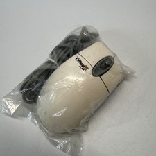 Vintage Microsoft IntelliMouse Pro Serial PS/2 Mouse White Office 2000 Y2K