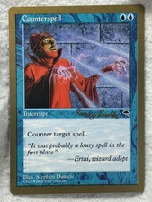 MTG - Counterspell - 1998 Randy Buehler World Champ - NM - Free Shipping!