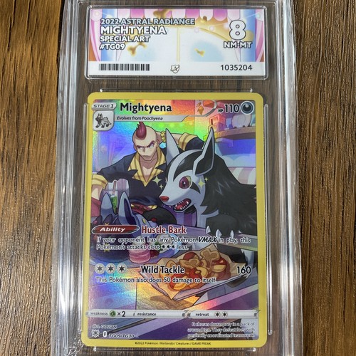 Mightyena graded ACE 8 for sale on eBay
