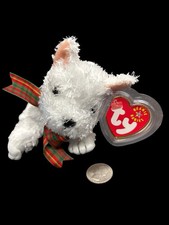 Ty Beanie Baby - KIRBY Retired West Highland Terrier Dog 5.5" Vintage 2001 New
