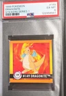 1999 POKEMON CARD DRAGONITE 149 ARTBOX STICKERS SERIES 1 #149 GRADED PSA 6