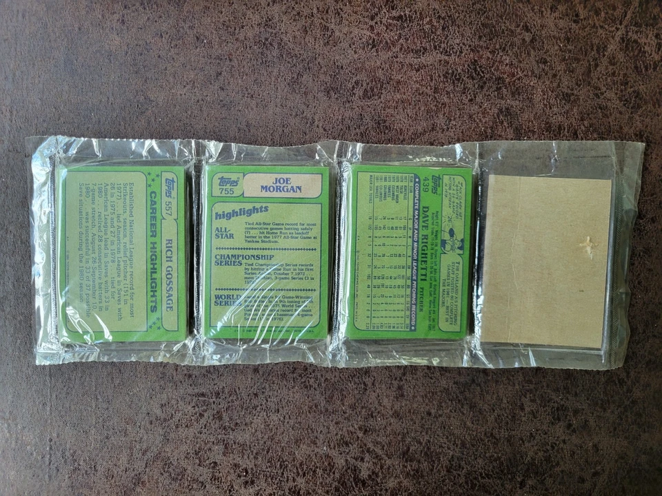 1982 Topps Baseball Unopened Rack Pack - Cal Ripken Jr, Smith RC? Robin Yount - Image 4 of 4