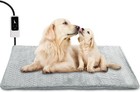 Pet Heating Pad Cats Electric Outdoor Dog Warming Bed Mat with Chew Resistant US