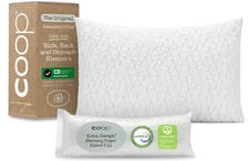 Coop Home Goods Original Adjustable Pillow, Queen Size Bed Pillows for Sleepi...
