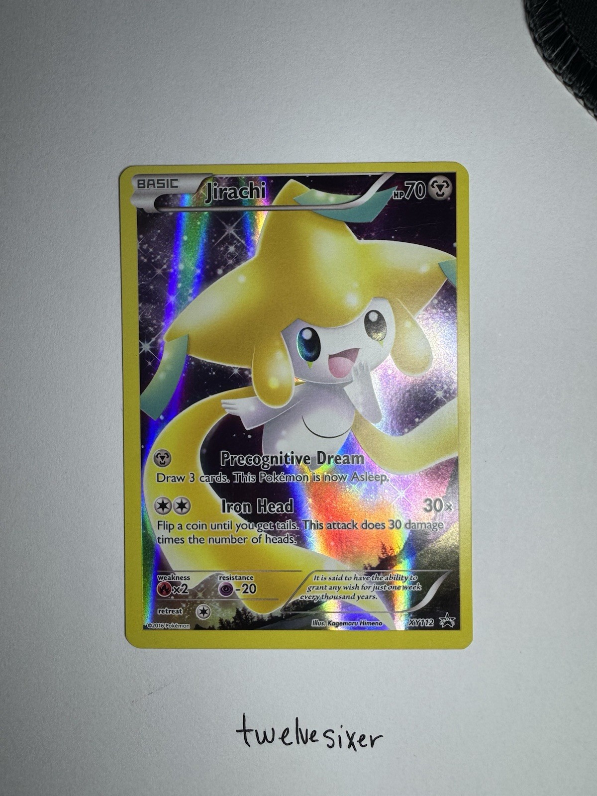 Pokémon TCG Jirachi Black Star Promos Holo Card XY112