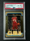 LEBRON JAMES PSA 8.5 2003 BOWMAN R & S BASKETBALL #123 GOLD ROOKIE RC CAVS 0792