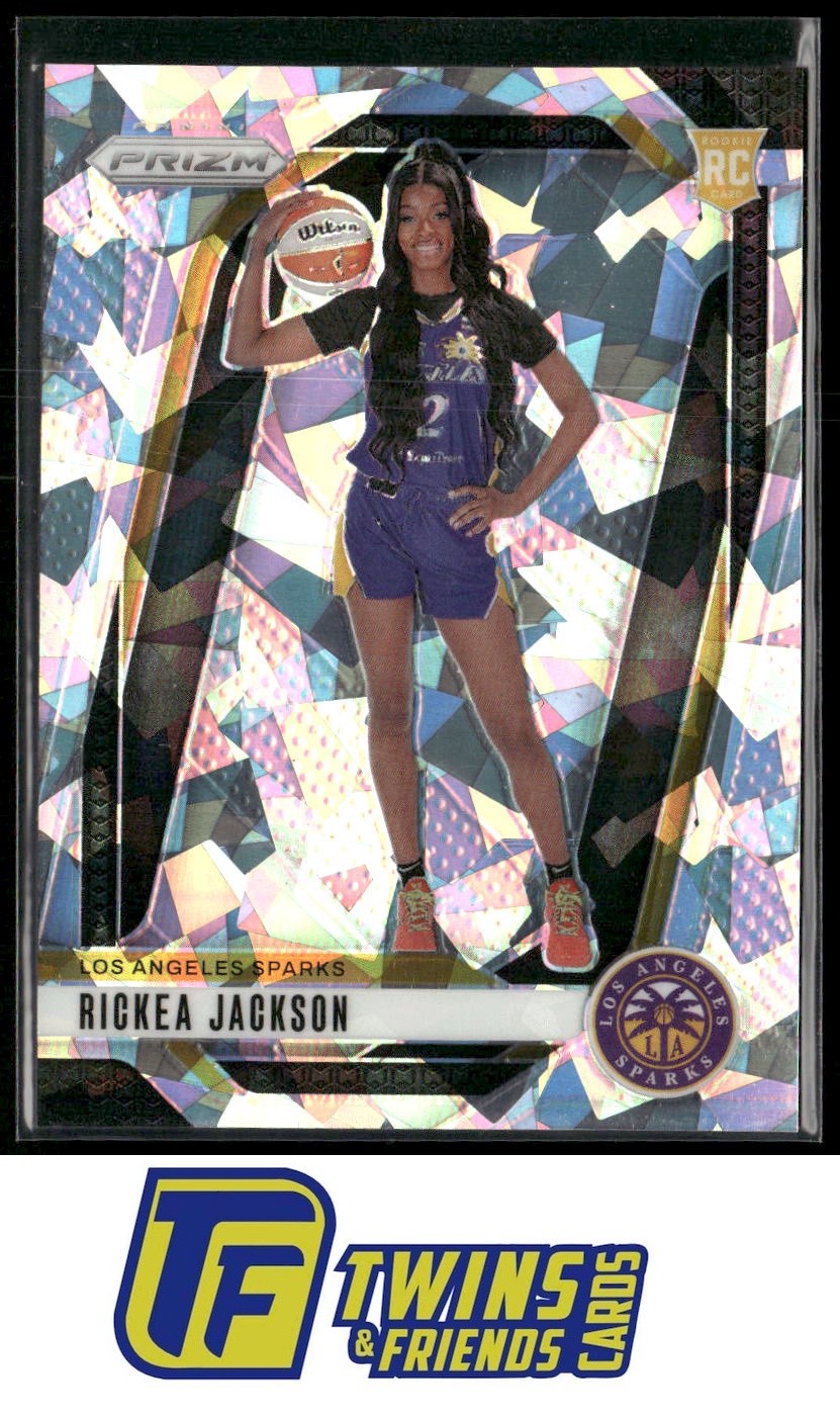 2024 Panini Prizm WNBA #144 Rickea Jackson Ice Prizms