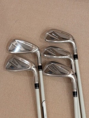 TaylorMade SIM2 MAX Ladies 7-9 PW SW Iron Set Tensei Blue TM40 Flex L RH New